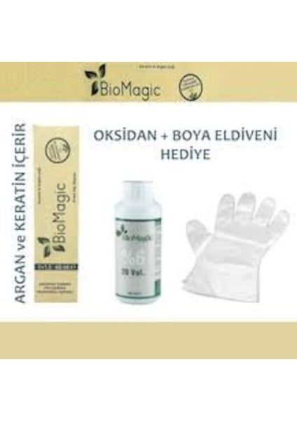Organik H.madde Saç Boyası+Oksidan