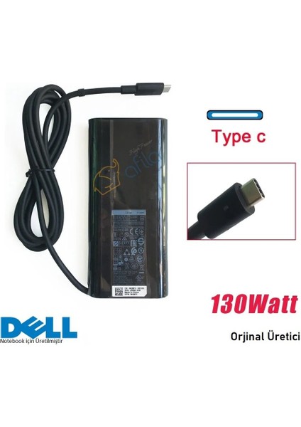 Dell Precision 5530 2 In 1 Adaptör, Şarj Cihazı 130W (Orjinal Üretici)