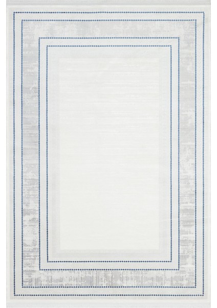 Caliente 4923 Mavi Makine Halıları