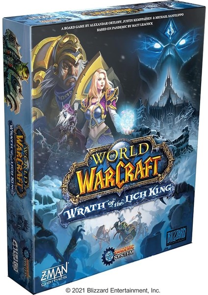Z-Man Games | Pandemic: Wrath Of The Lich King | Board Game | Ages 14+ | 1 To 5 Players | 45-60 Min