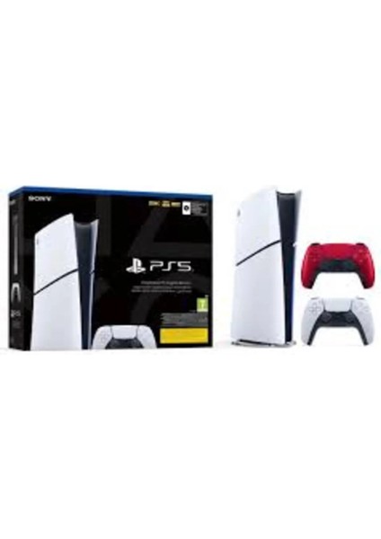 Play Station Slim Digital Edition + 1 Dualsense Oyuncu Kolu (Ps 5)