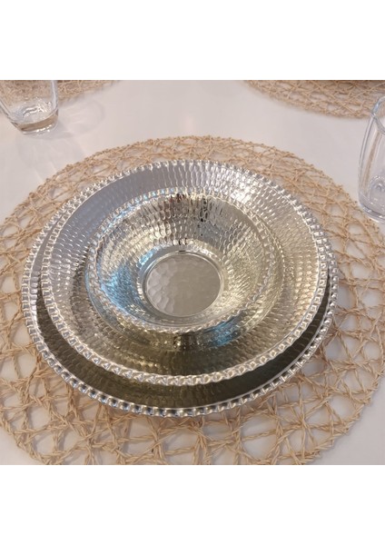 24 Parça Altı Kişilik Bakır Yemek Takımı fiyatları