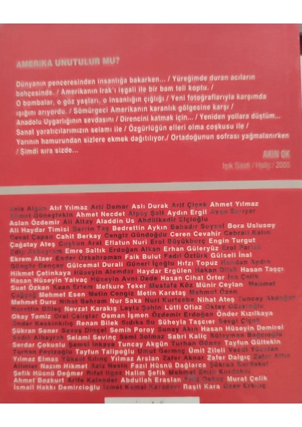 Amerika Unutulur Mu? fiyatları