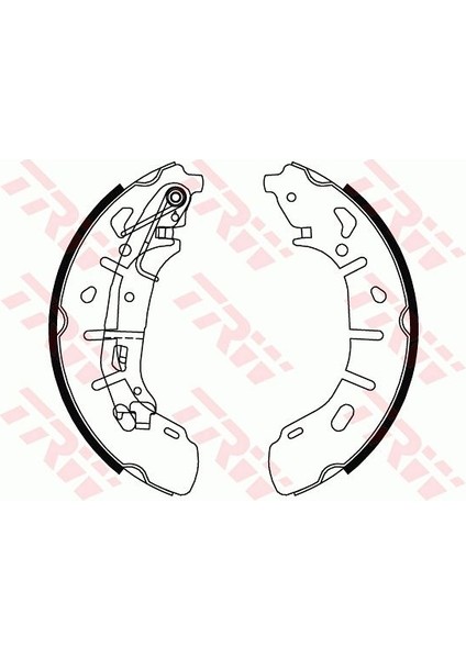 Arka Pabuç Balata Doblo 1.4-1.3d-1.6d-2.0d 10 254X55 77365346