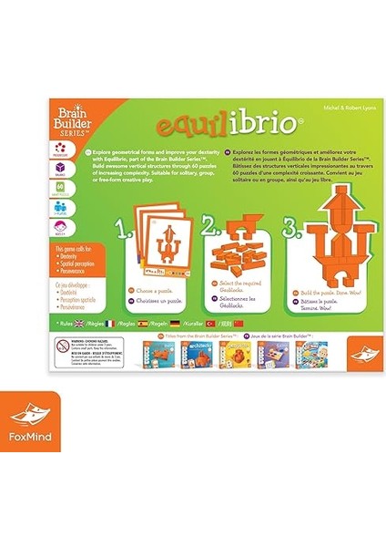 Foxmind Equilibrio Zeka Geliştirici Denge Oyunu fırsatları