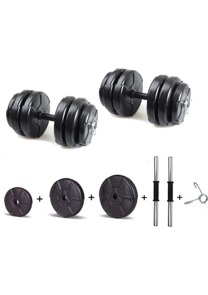 36 Kg (2 X 18 Kg) Dambıl Seti