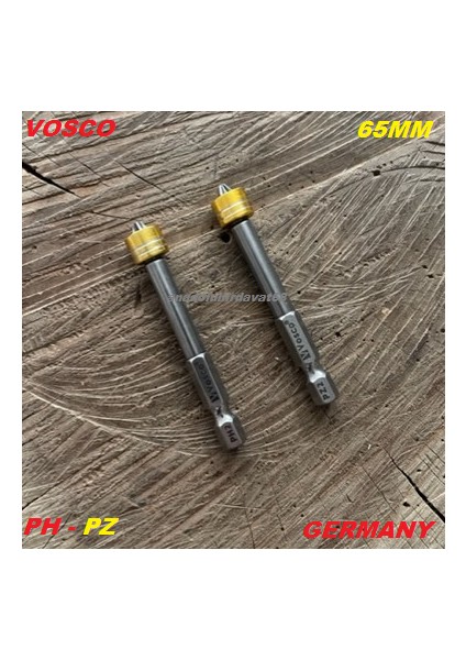 Ph2 Stoplu Vida Sıkma Ucu Mıknatıslı Yıldız Bits Uç Pz2 Yıldız Uç 65MM