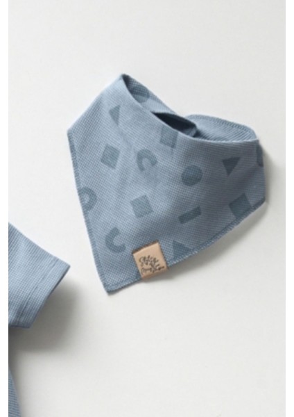 Erkek Bebek Pamuklu Waffle Kumaş Çıkarılabilir Önlük Aksesuarlı Salopet Romper Tulum modelleri