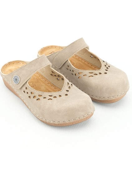 Yazlık Kadın Iç Tabanı Hakiki Deri Cırt Cırtlı Terlik modelleri