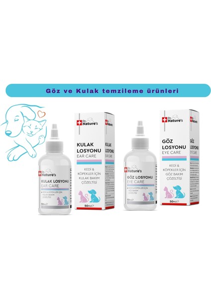 Kedi ve Köpekler Için Göz ve Kulak Bakım Solüsyonu