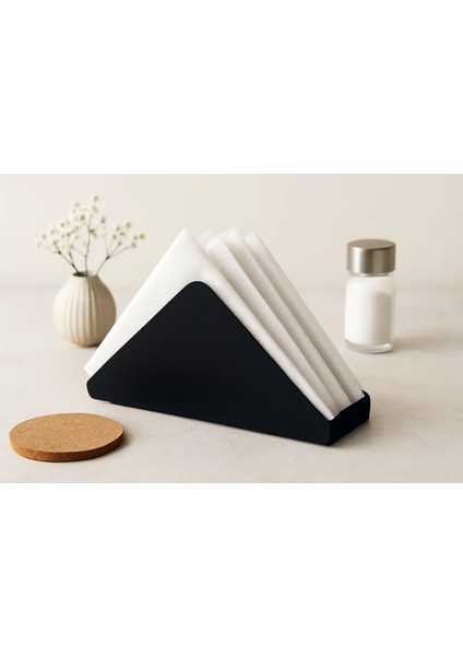 Üçgen Metal Peçetelik Modeli