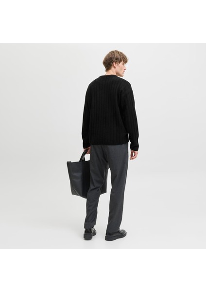 Erkek Bisiklet Yaka Yün Kazak - Bradley