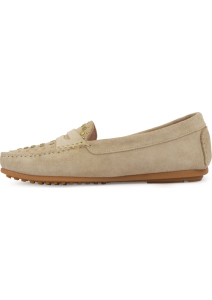 Kadın Hakiki Süet Loafer 700916 modelleri