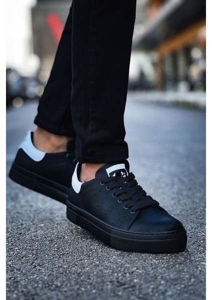 Erkek Siyah/beyaz Sneaker AYAKKABI-983 fiyatları