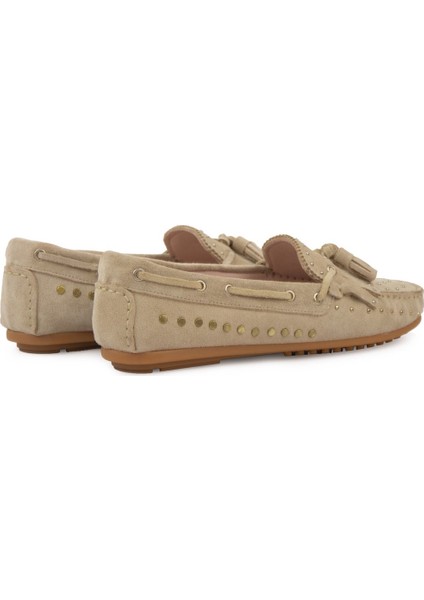 Kadın Hakiki Süet Loafer 700915
