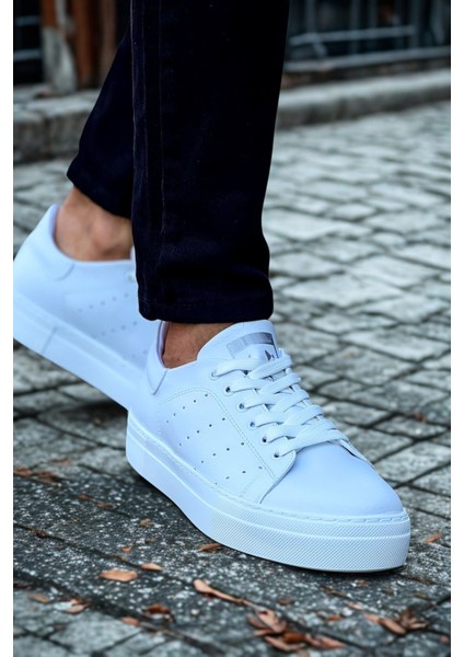 Erkek Beyaz Sneaker AYAKKABI-983