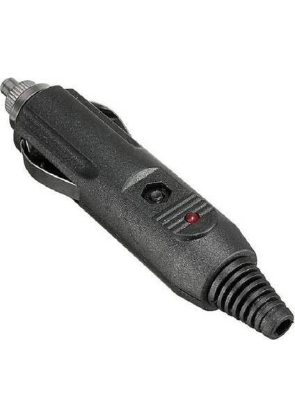 3 Adet LED Işıklı 12 Volt Sigortlalı Seyyar Motorsiklet Otomobil Araç Çakmaklık Fişi Soketi