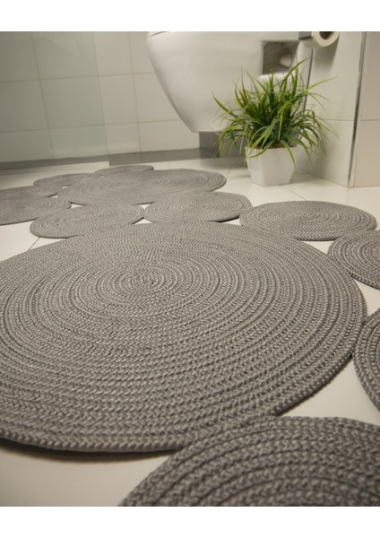 Milda 65 Jüt Hasır Örgü Modern Çift Taraflı Kilim Dekoratif Asimetrik Jüt Halı fiyatları