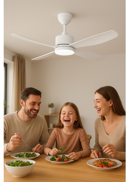 Opto HS-9303 70 W 3 Pervaneli Kumandalı Tavan Vantilatörü fiyatları