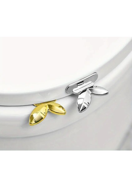 Gold Renk, Klozet Kapağı Hijyen Aparatı, Klozet Kapağı Tutucu, Kelebek Figürlü Klozet Kapak Tutacağı fiyatları