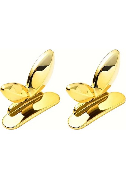 Gold Renk, Klozet Kapağı Hijyen Aparatı, Klozet Kapağı Tutucu, Kelebek Figürlü Klozet Kapak Tutacağı modelleri