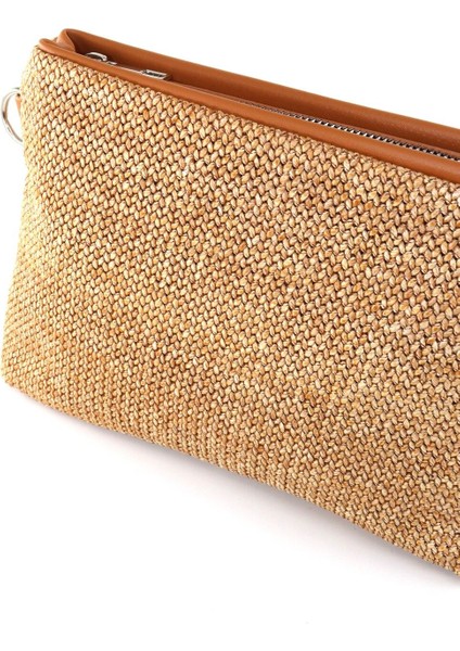 Hasır Örgü Portföy Çanta. Clutch Çanta. Gece Çantası. Davet Çantası. El ve Omuz Çantası. indirimleri