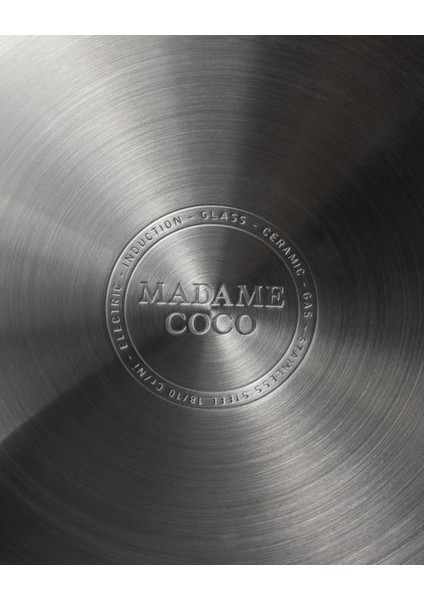 Elena Derin Tencere - Çelik - 24 cm