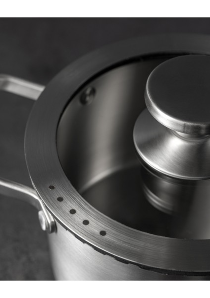 Raye Derin Tencere - Çelik - 16 cm