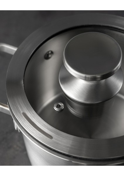 Raye Derin Tencere - Çelik - 16 cm