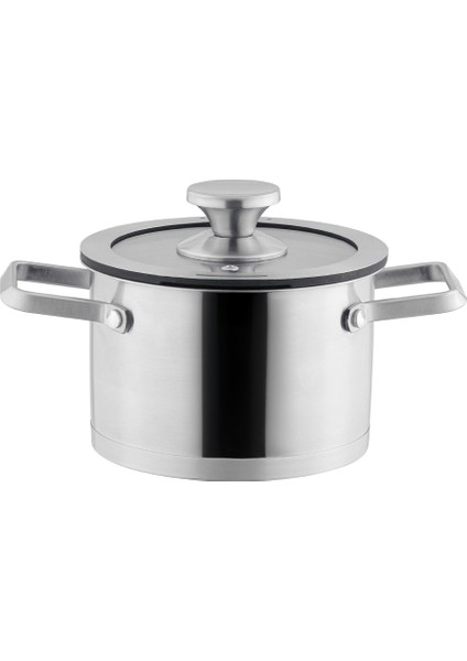 Raye Derin Tencere - Çelik - 16 cm