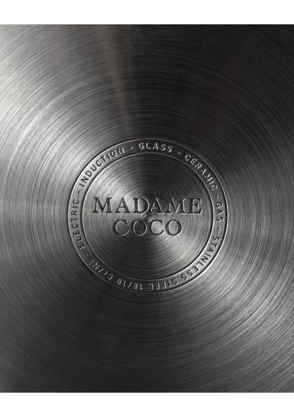 Elena Derin Tencere - Çelik - 22 cm