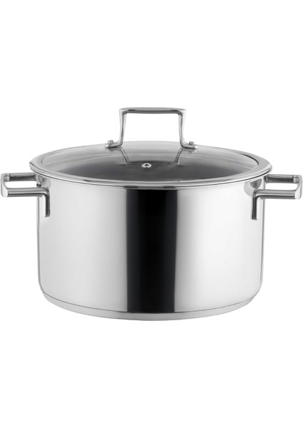 Elena Derin Tencere - Çelik - 22 cm