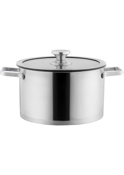 Raye Derin Tencere - Çelik - 24 cm