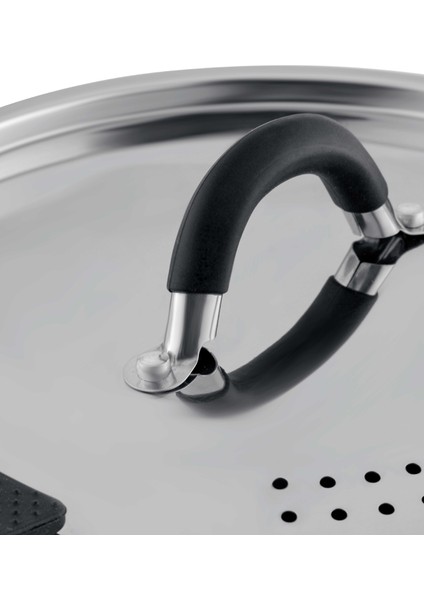 Madeline Derin Tencere - Çelik - 20 cm