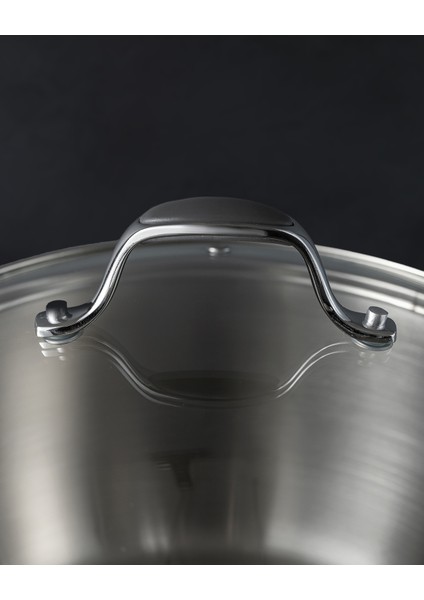 Avery Derin Tencere - Çelik - 22 cm