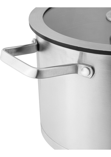 Raye Derin Tencere - Çelik - 18 cm