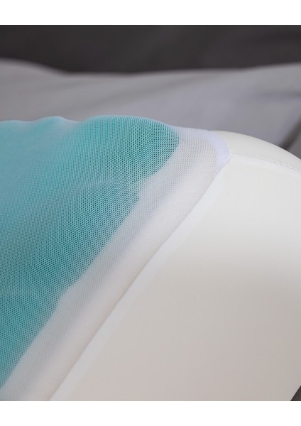 Moonlit Visco Lux Serinletici Jel Yastık - Beyaz - 60x40x14 cm