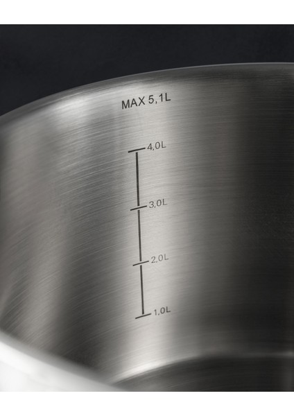 Raye Derin Tencere - Çelik - 22 cm