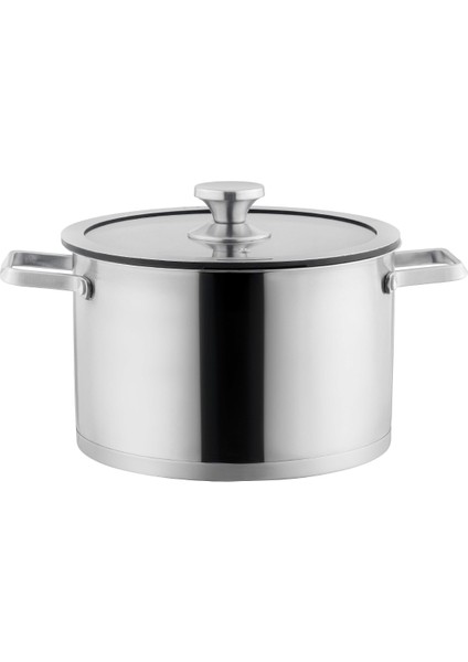 Raye Derin Tencere - Çelik - 22 cm