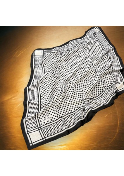 Kefiye Eşarp 90X90 Herbal/bitkisel