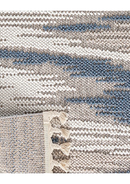 Grania Saçaklı Halı - Gri - 80x300 cm fiyatları