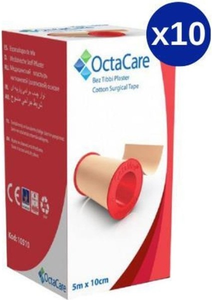 Bez Tıbbi Plaster 5m x 10CM 10 Adet