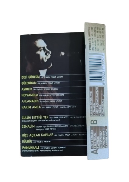 Haluk Levent – Yine Ayrılık – Kaset – 1998 – Koleksiyon Ürünü fırsatları