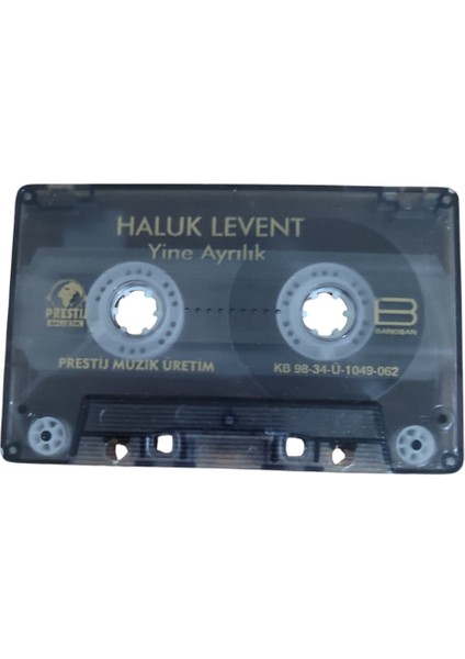 Haluk Levent – Yine Ayrılık – Kaset – 1998 – Koleksiyon Ürünü