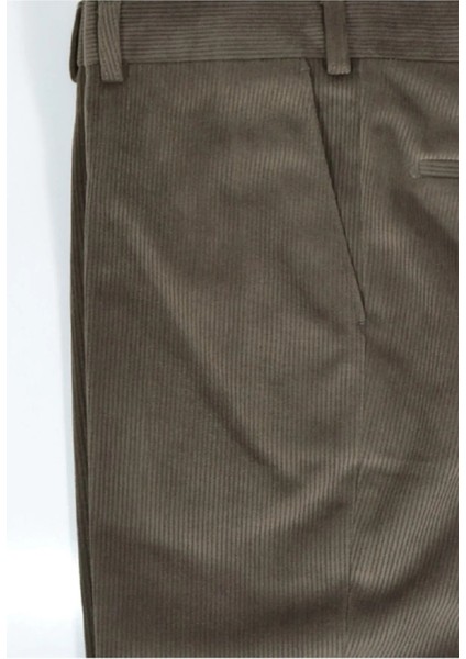 Classic Regular Erkek Kadife Pantolon Büyük Beden Klasik Rahat Kalıp Naba Kadife fiyatları