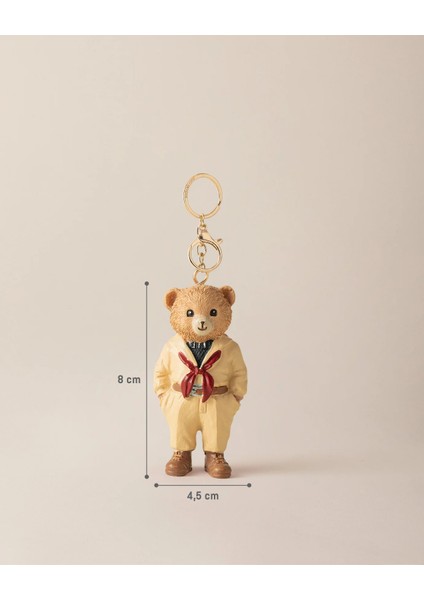 Cookie Bear Anahtarlık - Krem fiyatları