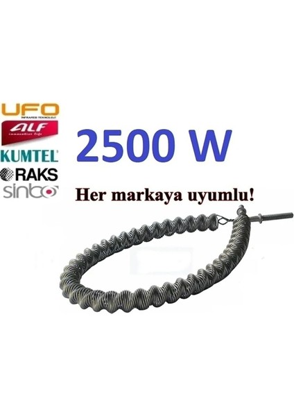 Infrared Soba Spirali Norm 2500W