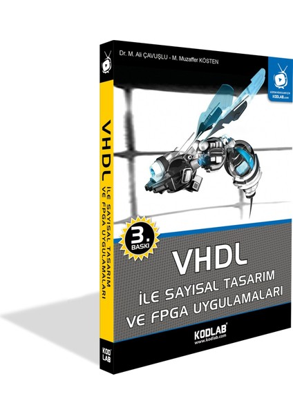 Kodlab Yayın Vhdl Ile Sayısal Tasarım ve Fpga Uygulamaları Kitabı