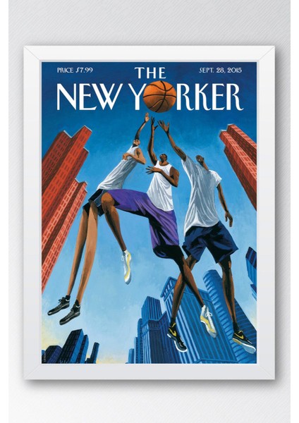 The New Yorker Çerçeveli Tablo September 28 2015 - Basketbol Tablosu