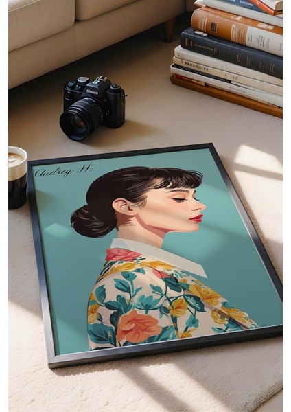 Audrey Hepburn Çerçeveli Tablo - Pop Art Poster Tablo fiyatları